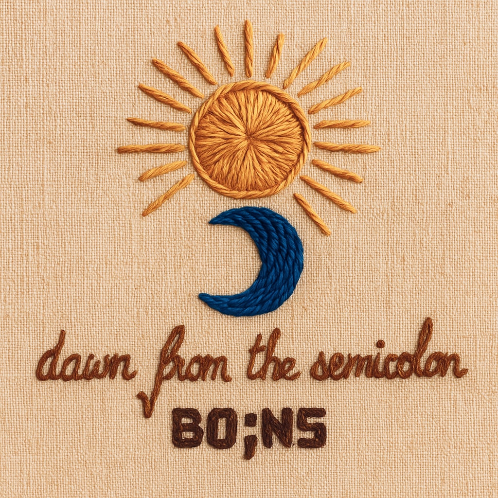 Dawn from the Semicolon